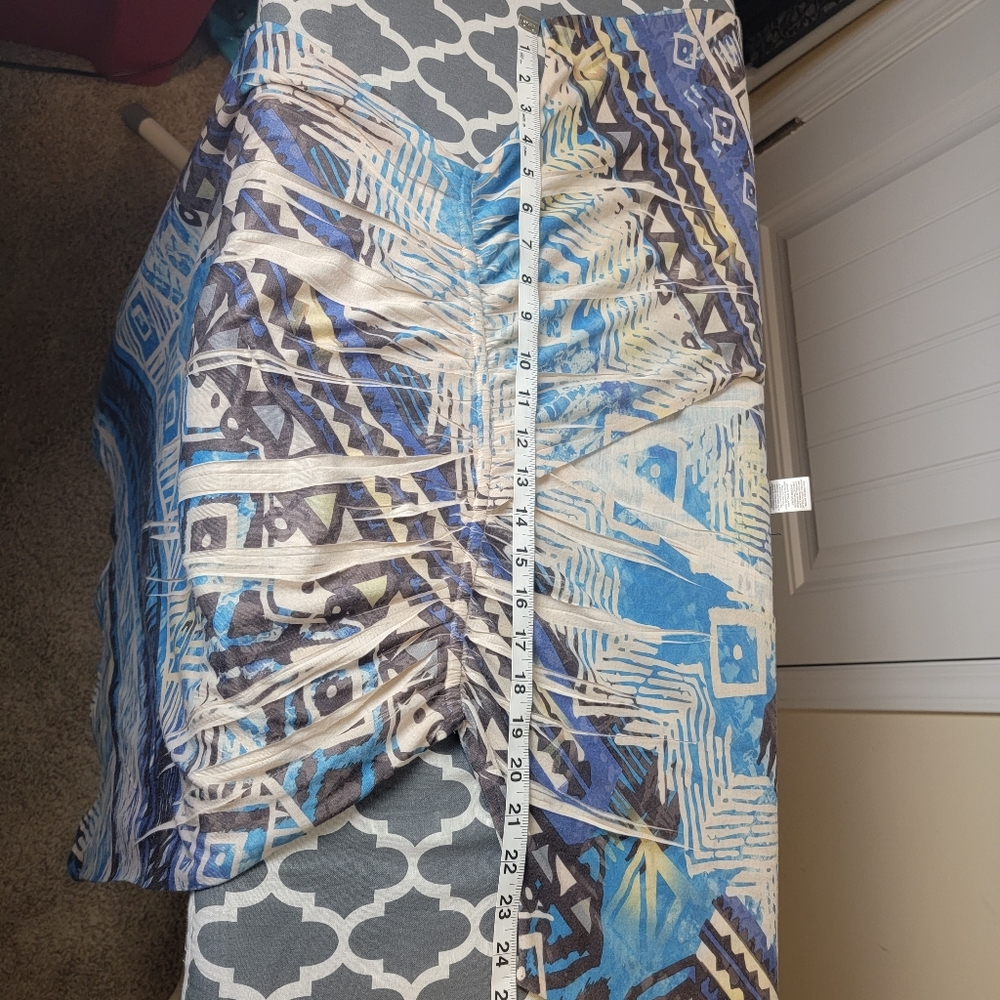 Appropriate Behavior Aztec Peach Print Mini Dress… - image 8